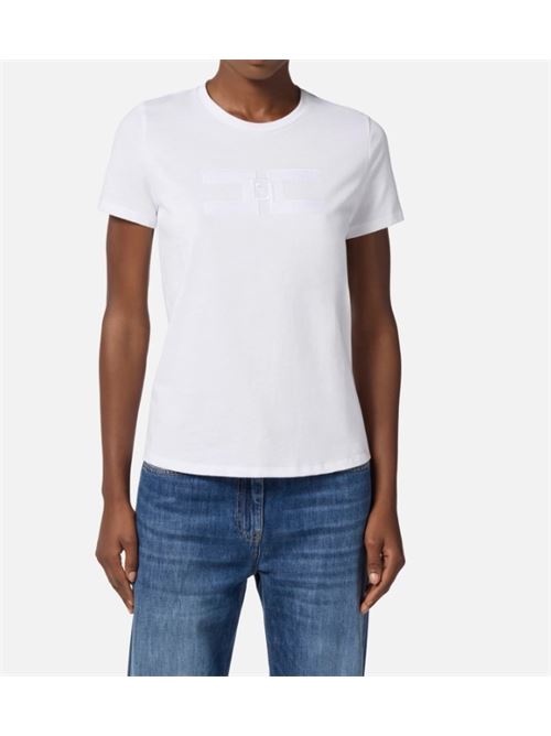 T-shirt in jersey di cotone ELISABETTA FRANCHI | MA00756E2.270